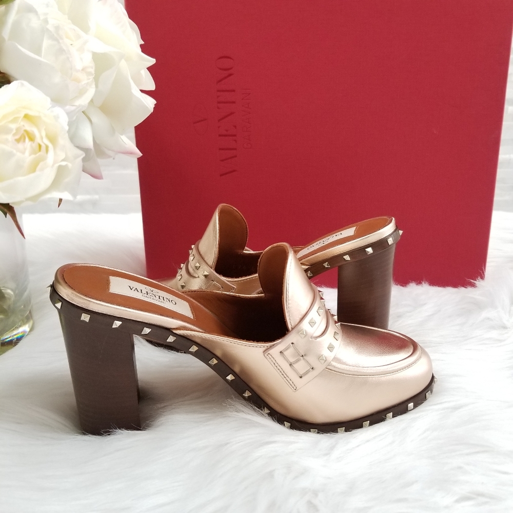 New VALENTINO GARAVANI Mules Shoes - Picture 5 of 8